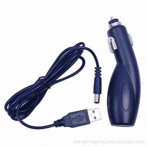 USB Car Chargers with Detachable Cable, for Mobile Phones